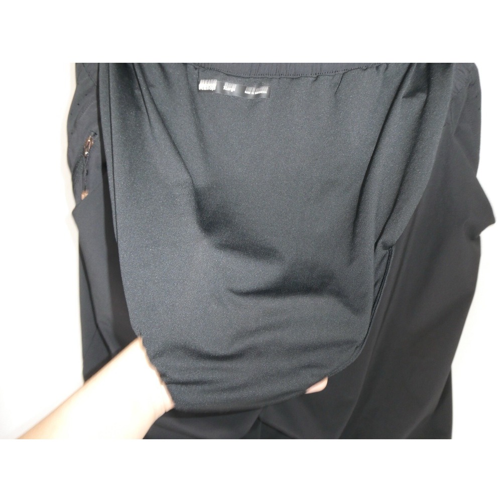 REI Shorts Mens Extra Large Outdoor Workout Lightweight Running Drawstring Black - Picture 8 of 14